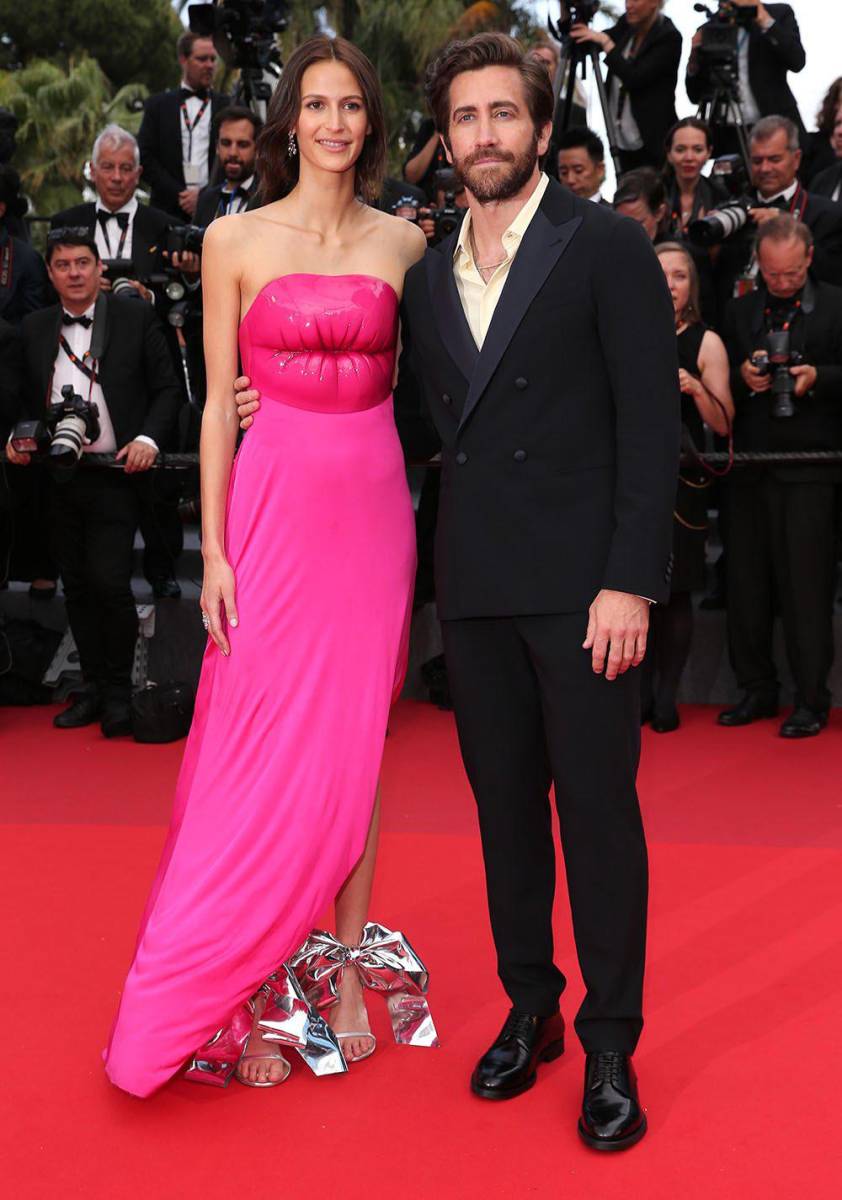 Jake Gyllenhaal y Jeanne Cadieu en Loewe.