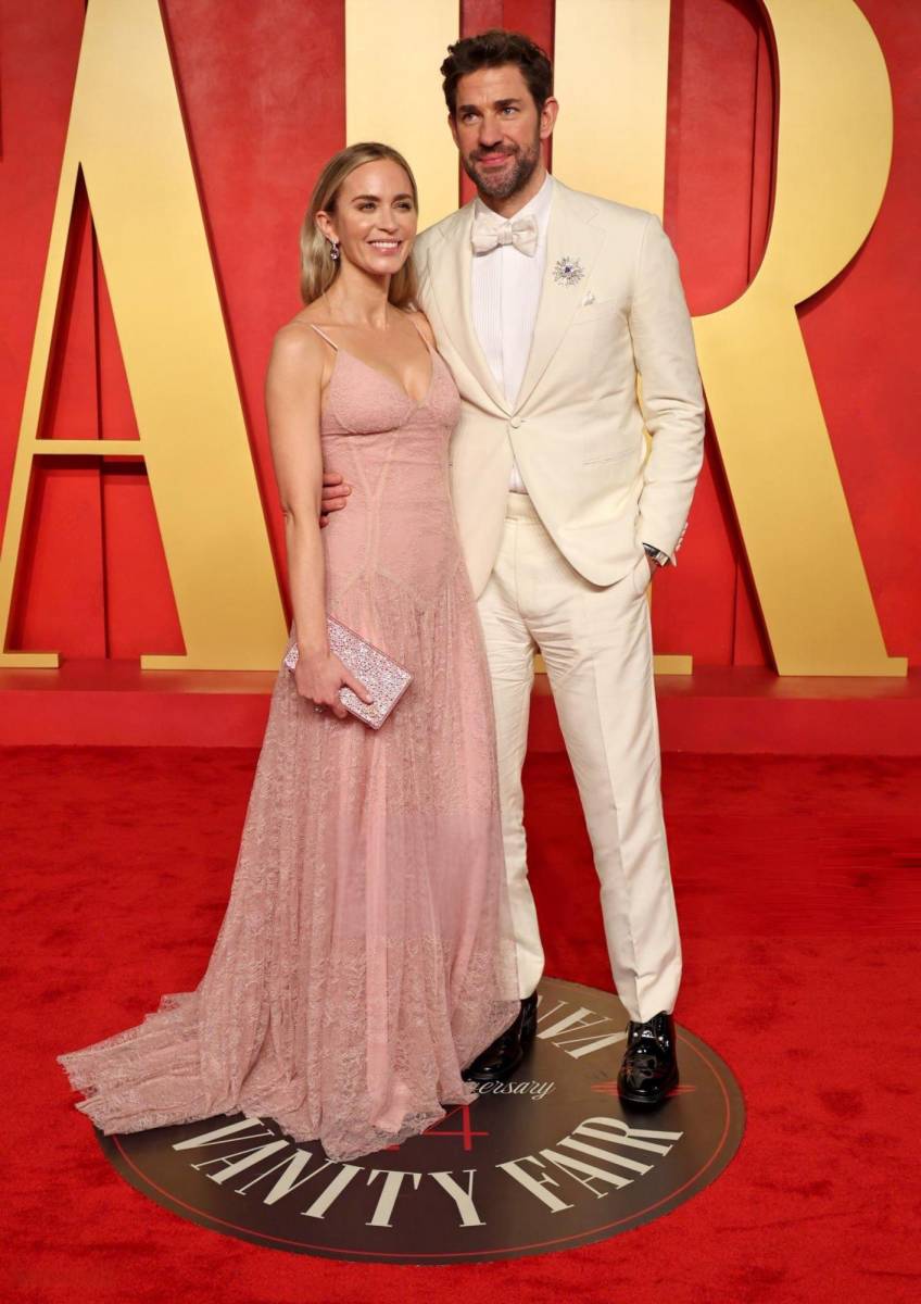 Emily Blunt y John Krasinski.