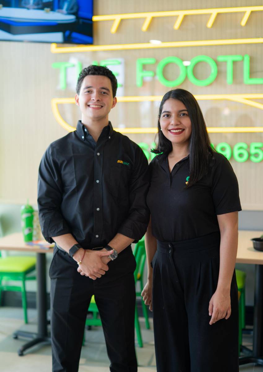 Así se vivió la inauguración de Subway Comayagua