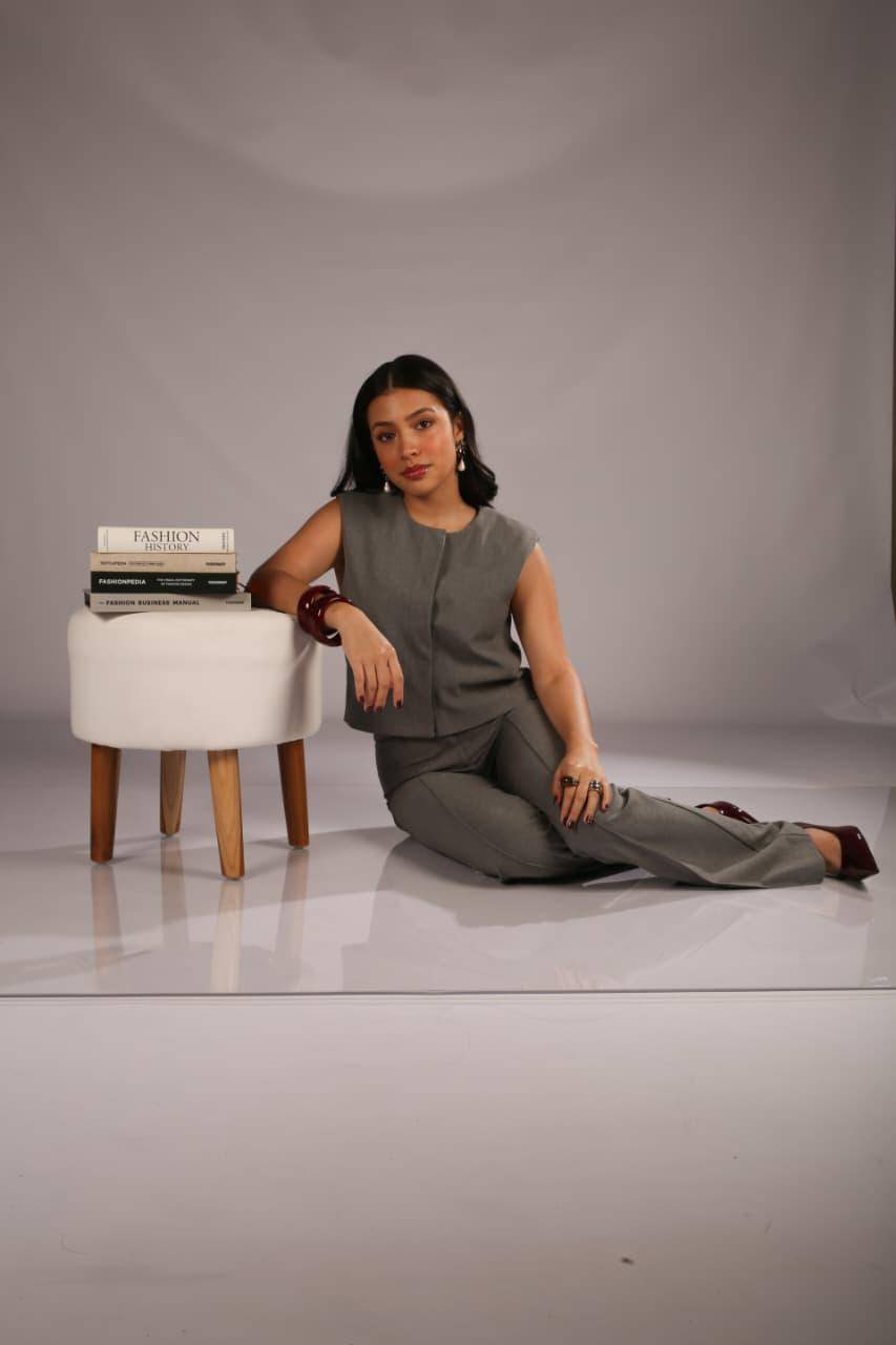 Una interpretación abstracta del jazz, fusionando elementos de libertad, diversidad e improvisación, así define Allison Centeno su colección debut para BAC Estilo Moda