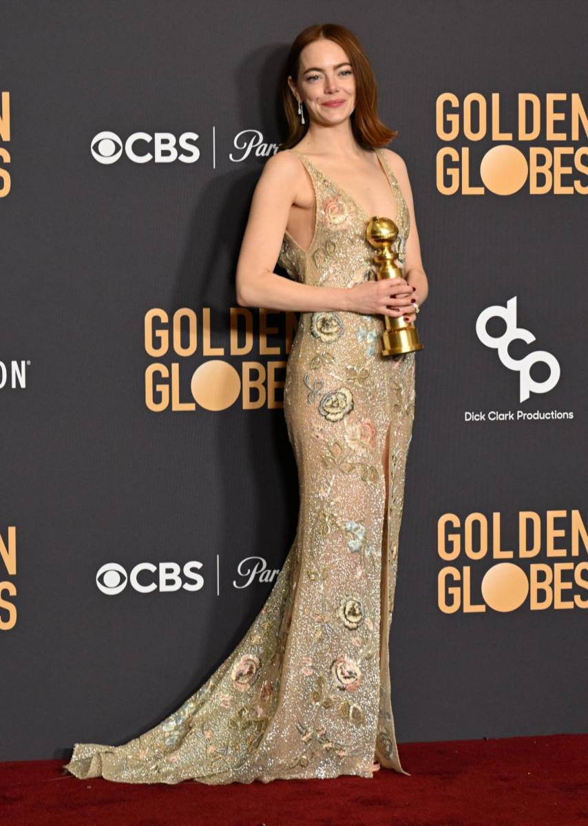 Mejor actriz, musical o comedia: Emma Stone, <i>Pobres criaturas</i>