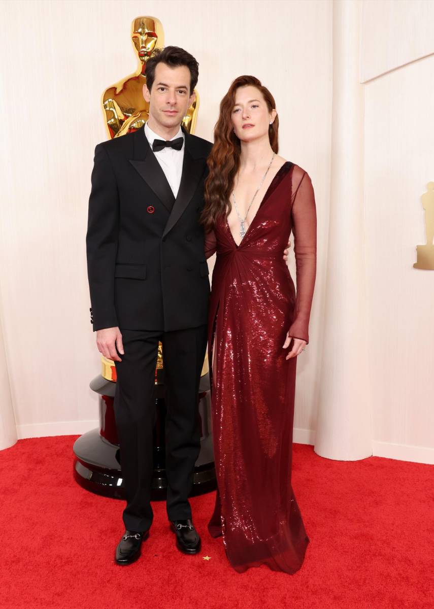 Mark Ronson y Grace Gummer.