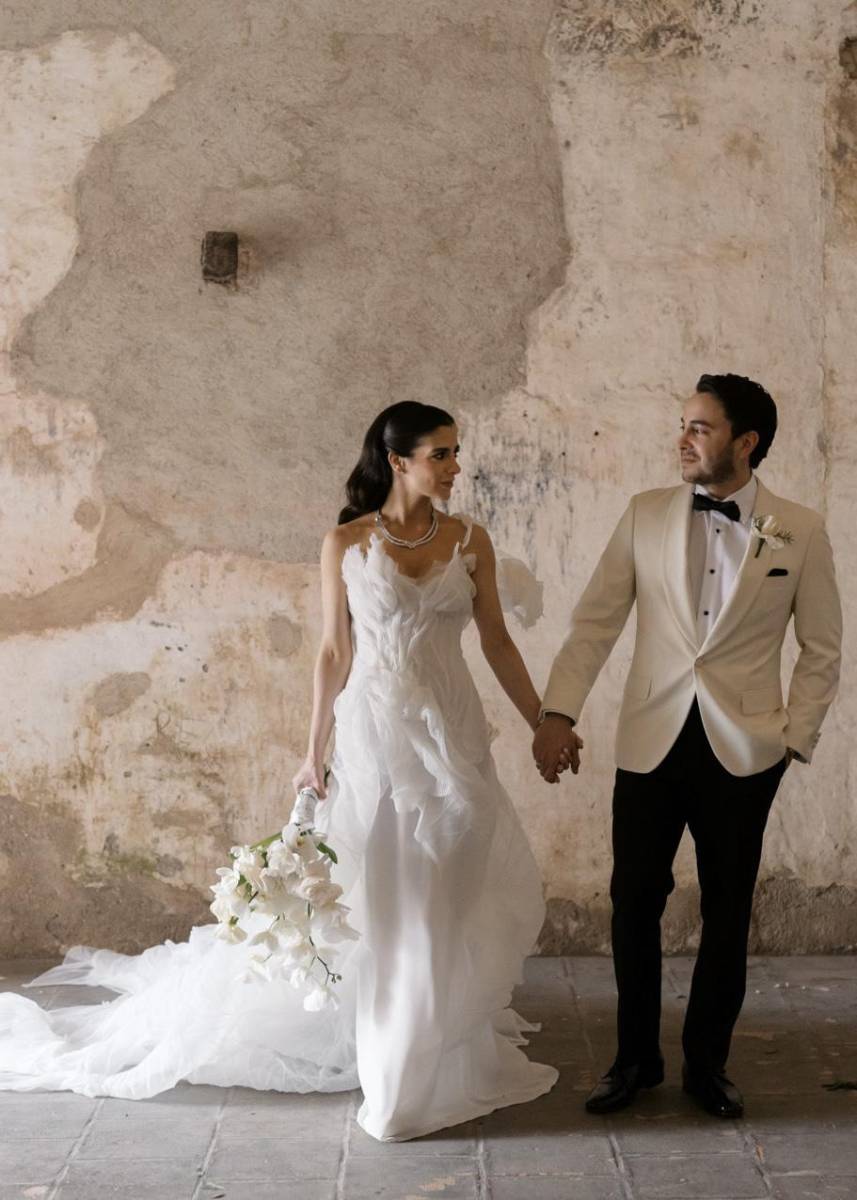 Boda eclesiástica de Joana Bandy y Aldo Lanzas