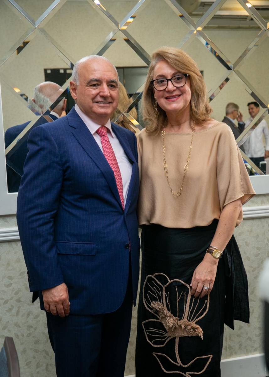 Raymond Maalouf y Samia de Maalouf.