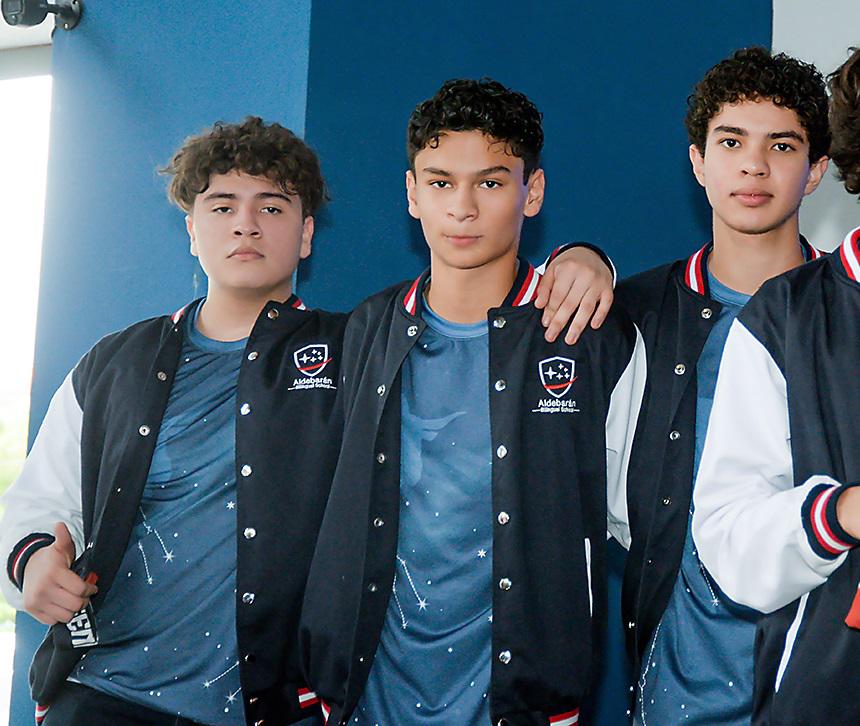 José Valeriano, Óscar Aguilar y Cristian Cáceres.