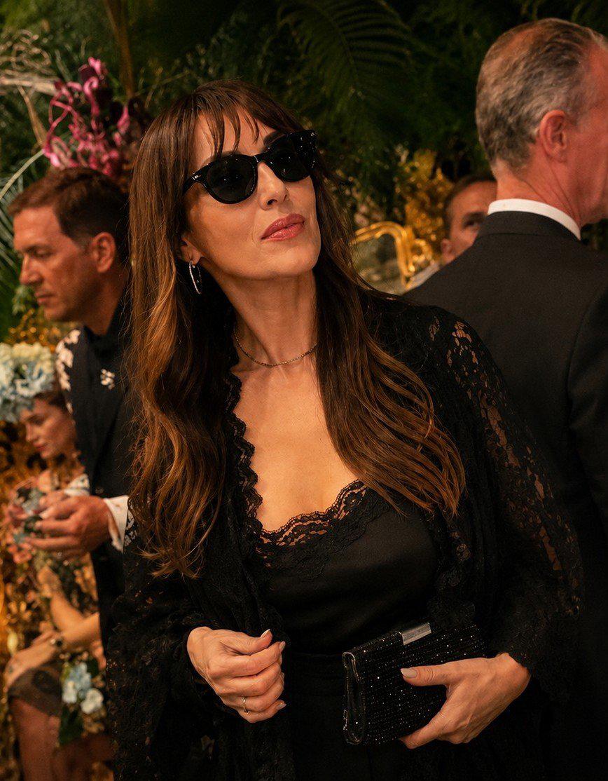 Monica Belucci en el show de Dolce &amp; Gabbana Alta Moda 2026.