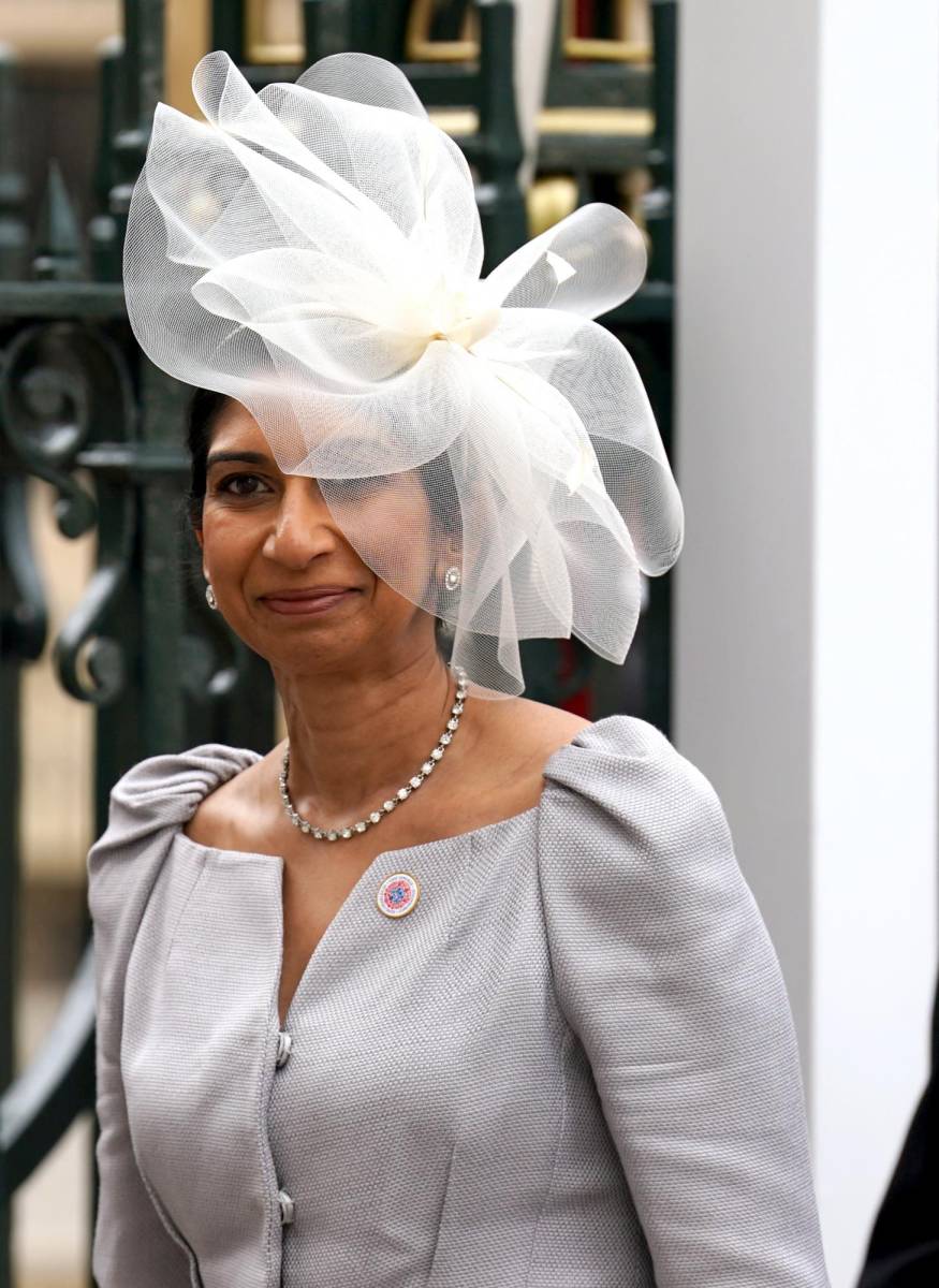 Britain's Home Secretary Suella Braverman