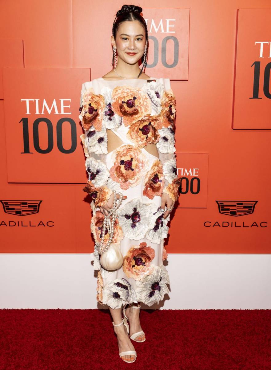 Michelle Zauner en Rodarte. 