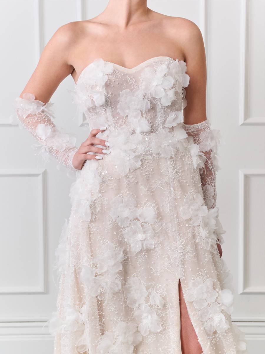 La colección nupcial Midnight Garden del Guillermo Pharis