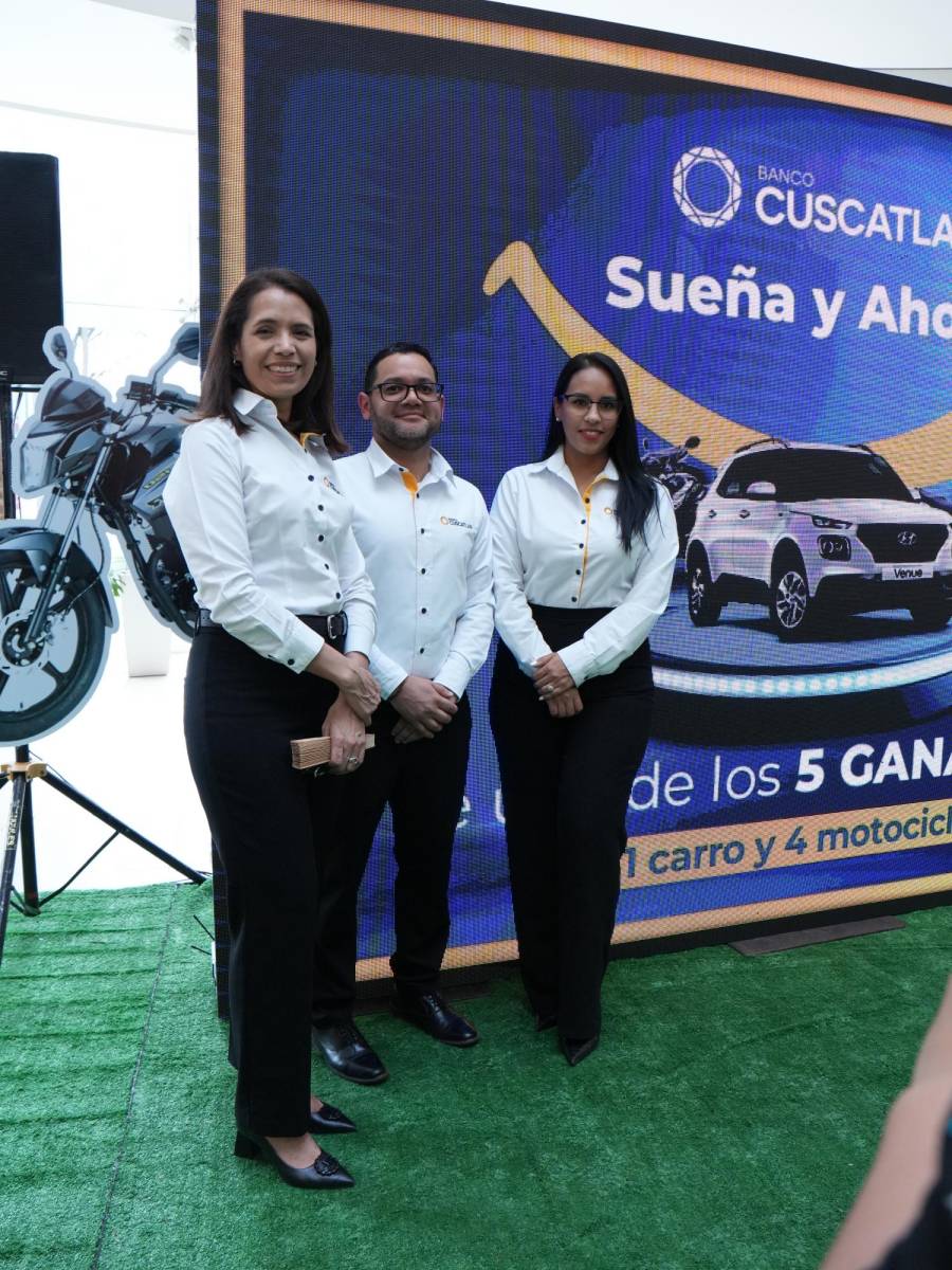 Ahorrar con Banco CUSCATLÁN te lleva a cumplir tus sueños y ganar un carro del año o una motocicleta