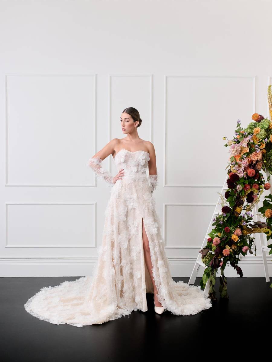 La colección nupcial Midnight Garden del Guillermo Pharis