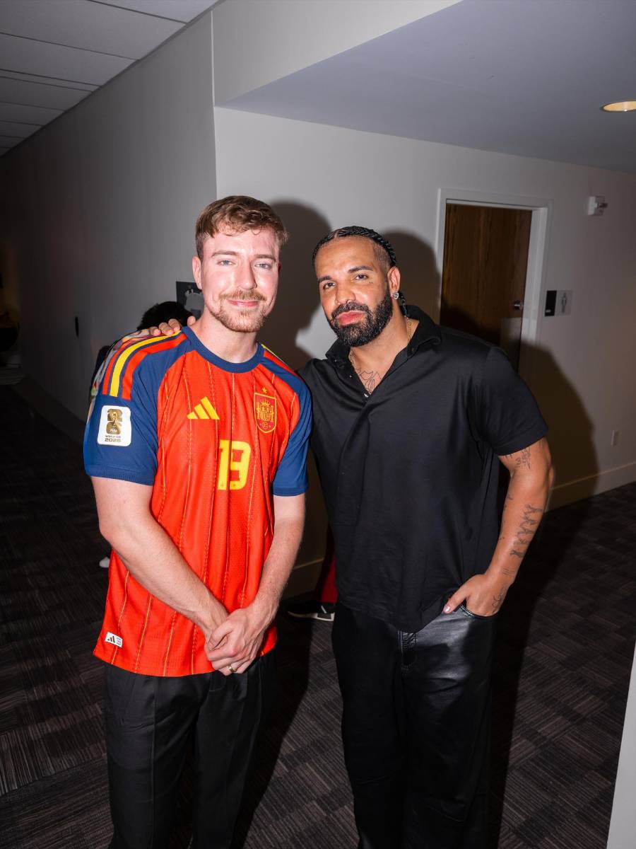 Mr. Beast y Drake.