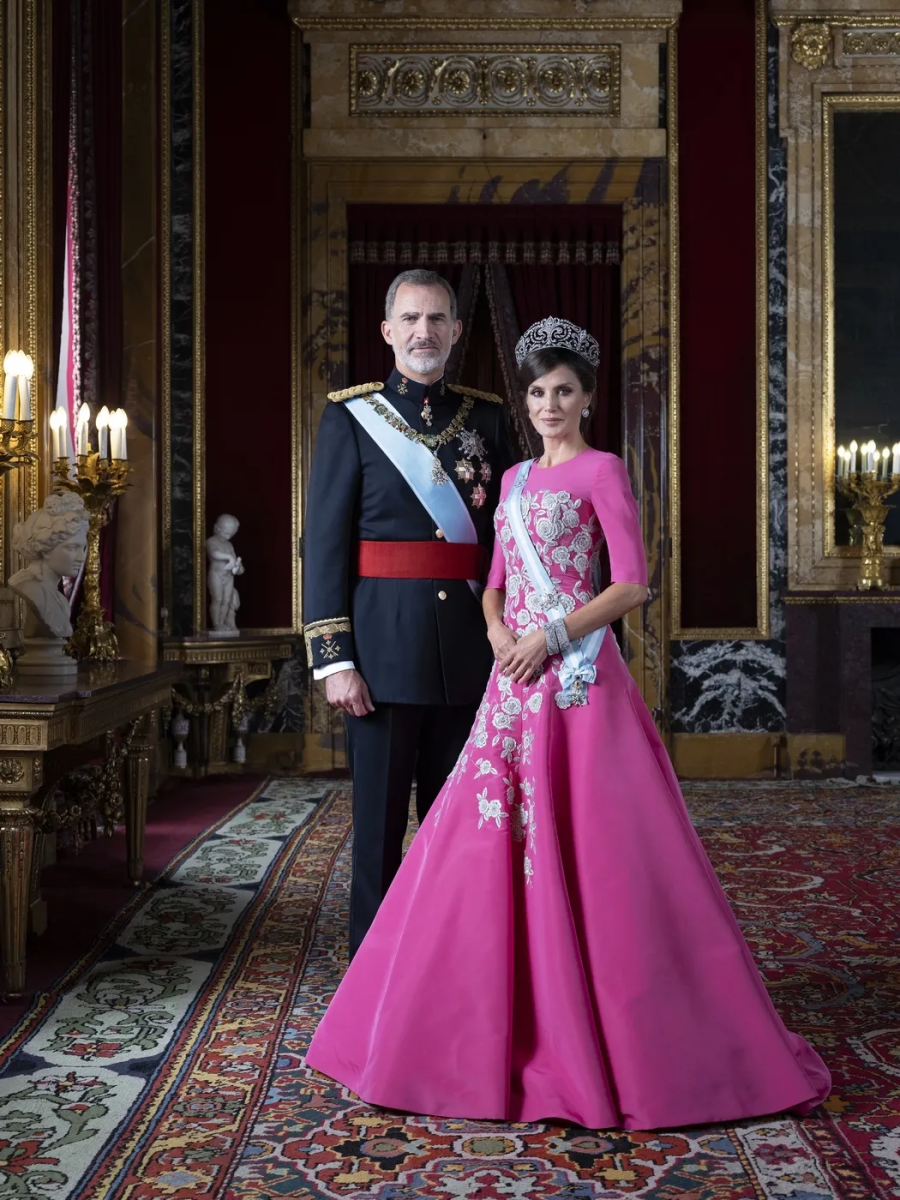 Los Reyes de España, Felipe VI y Letizia.
