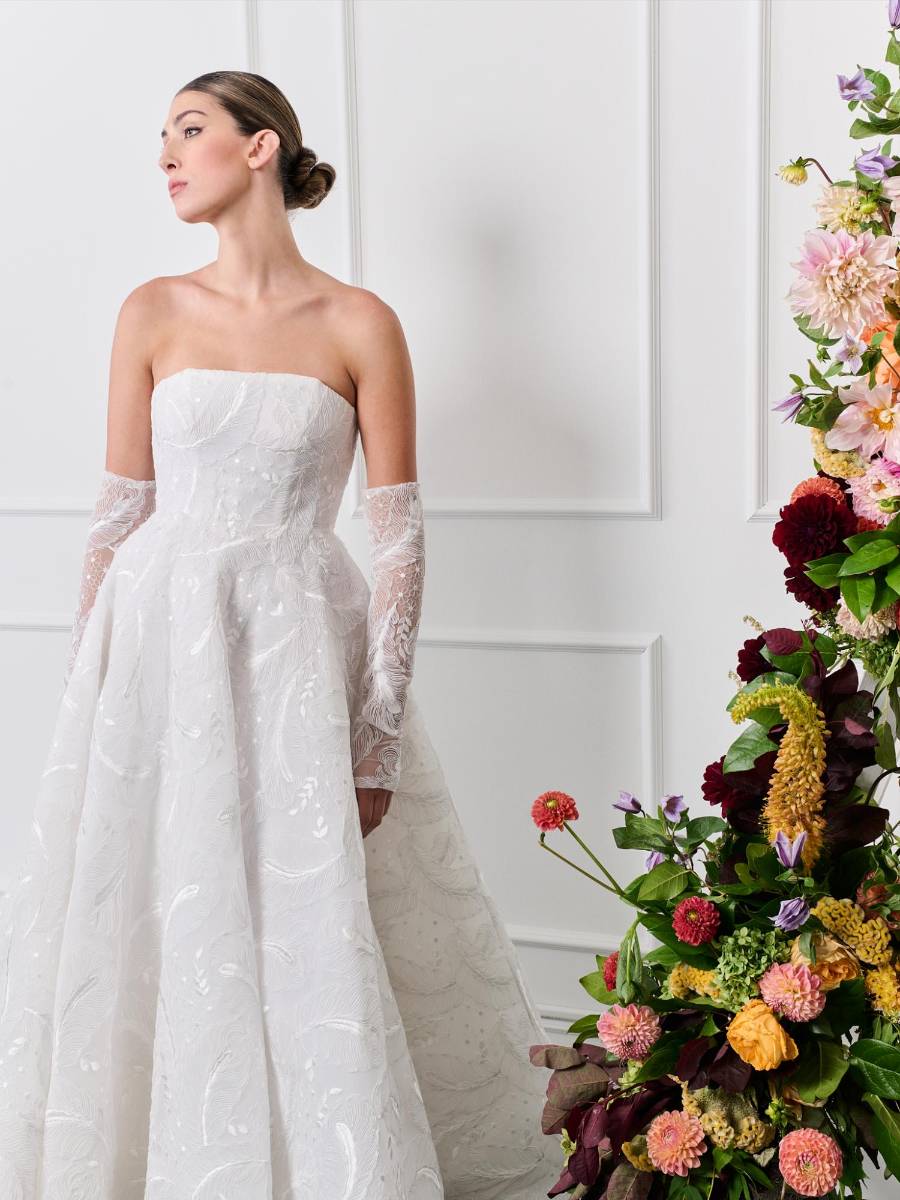 La colección nupcial Midnight Garden del Guillermo Pharis