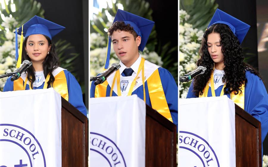 Las emociones estaban a flor de piel esa mañana en Macris School en Tegucigalpa, donde la clase 2026 vivió al máximo cada minuto de su esperada graduación. Las autoridades académicas dirigieron la ceremonia en la que los seniors escucharon los emocionantes discursos de los alumnos con mayores galardones: Yara Gutiérrez, Honor Student; Jorge Rodríguez, Salutatorian y Valeria Castillo, Valedictorian