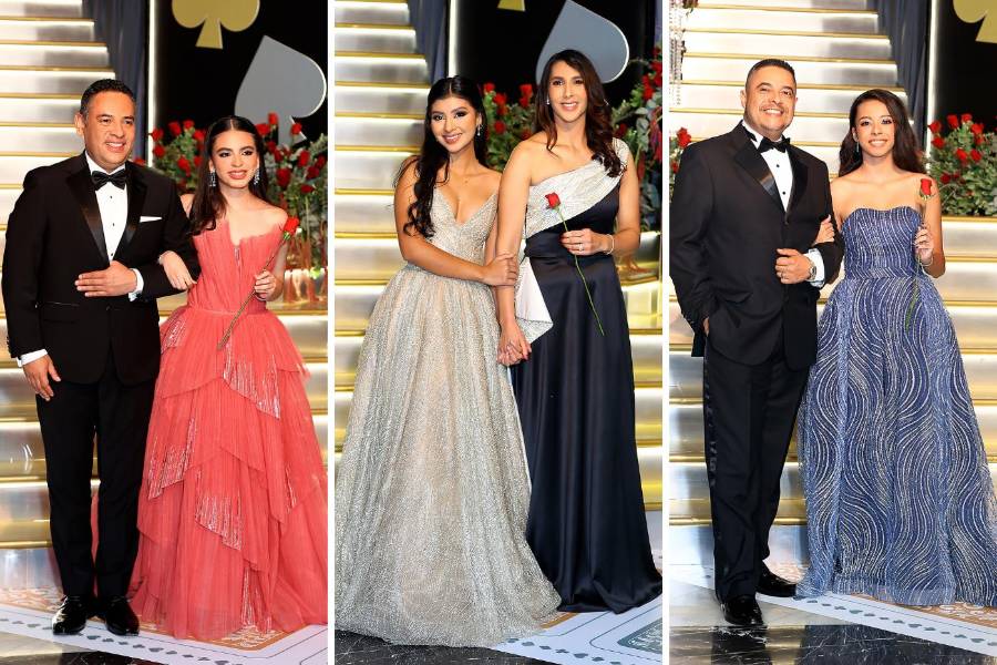 Los seniors 2026 de La Estancia School desfilaron junto a sus padres en una emotiva velada llena de elegancia, orgullo y momentos inolvidables. Entre sonrisas, aplausos y un momento especial que reflejó orgullo, unión y alegría, marcando el comienzo de una noche inolvidable en el Centro de Convenciones del Hotel Honduras Maya.