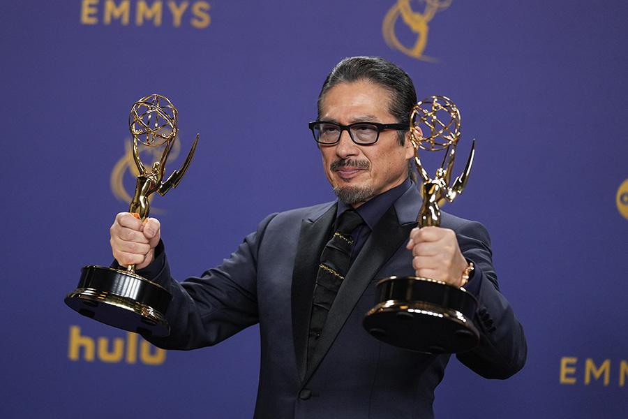 <b>Mejor actor principal en una serie drama - </b>Hiroyuki Sanada (Shogun).
