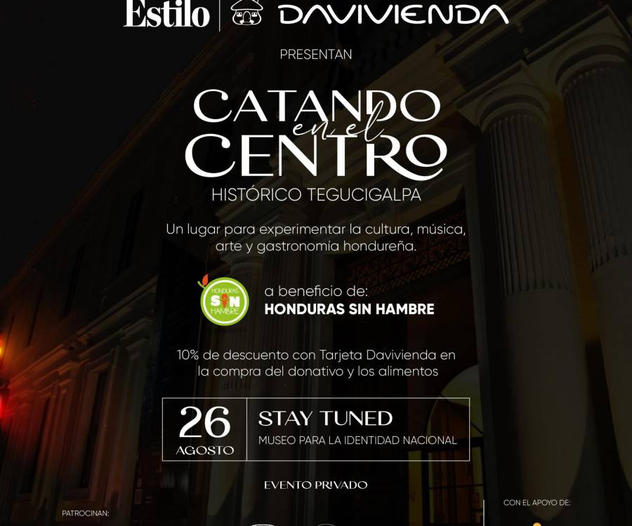 Estilo y Davivienda presentan el evento benéfico Catando en el Centro