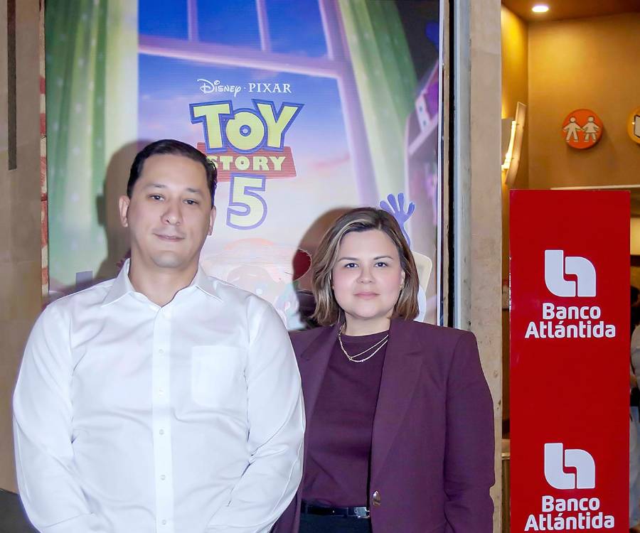 Banco Atlántida presenta la premier de Toy Story