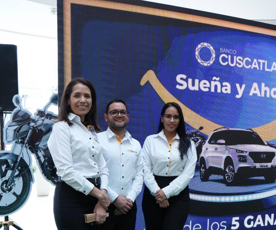 Ahorrar con Banco CUSCATLÁN te lleva a cumplir tus sueños y ganar un carro del año o una motocicleta