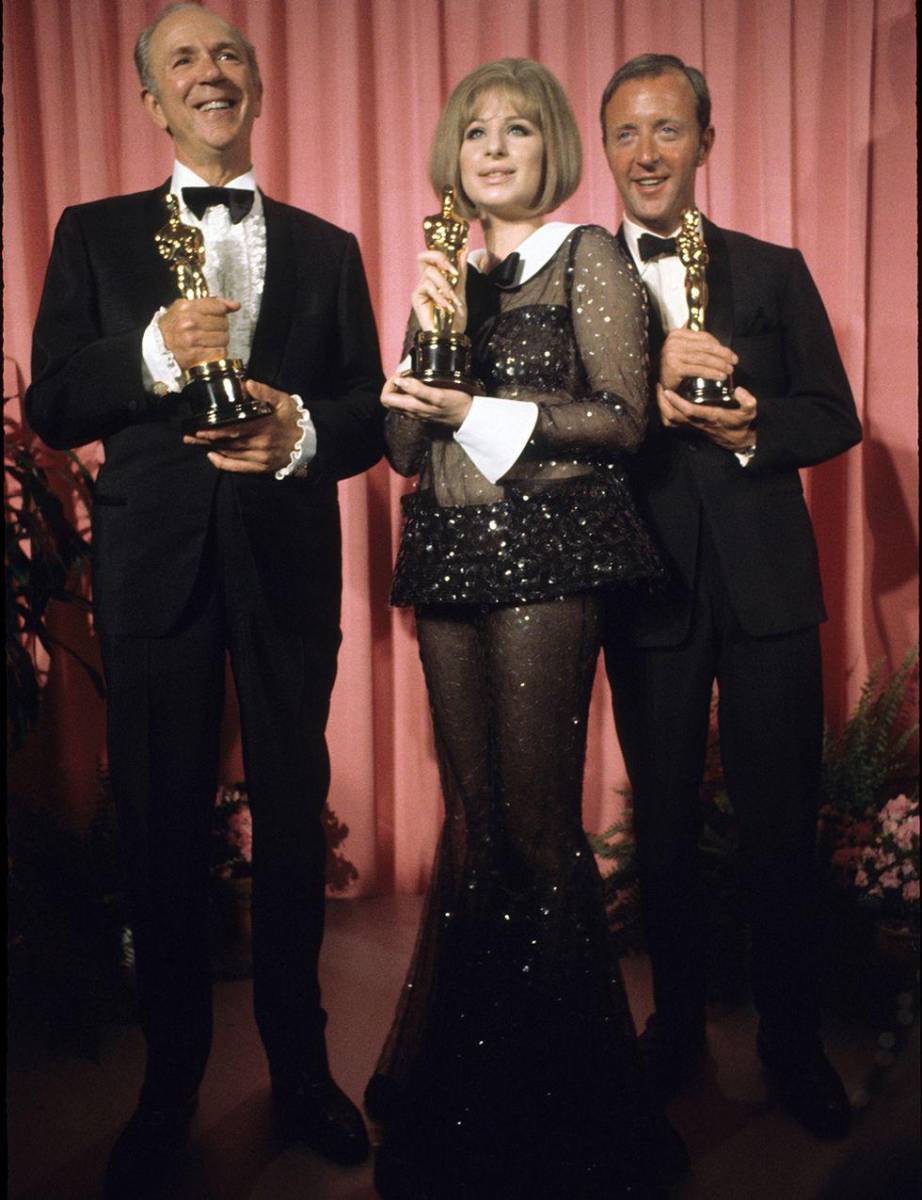 Barbra Streisand en Arnold Scaasi<b>,</b> 1969.