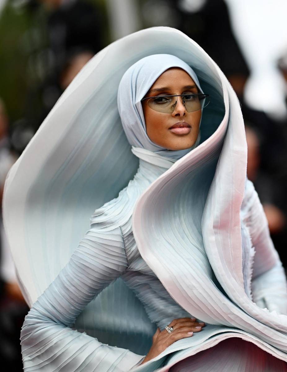 La modelo Rawdah Mohamed 