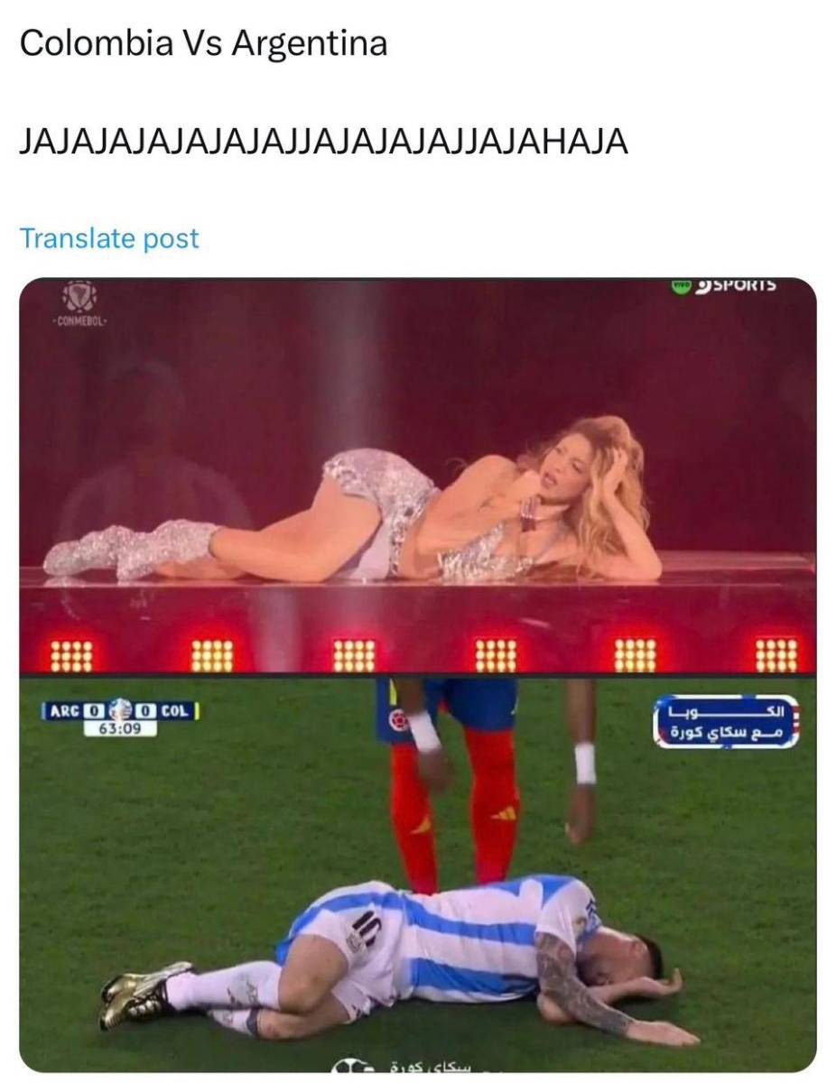 Los mejores memes de la final de la Copa América 2024