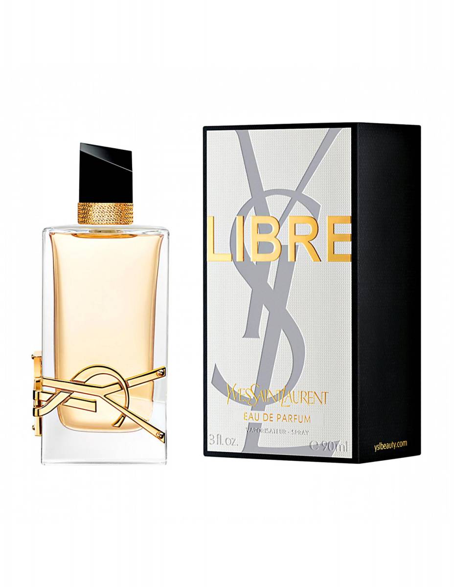  <b>LIBRE by Yves Saint Laurent.</b> Siente la libertad de vivir todo con exceso. LIBRE es el perfume de una mujer fuerte y audaz que vive su libertad hasta el extremo. La fusión entre la ardiente sensualidad de una flor de naranjo de Marruecos y la audacia de una lavanda de Francia aporta al perfume un toque femenino. Su frasco Alta Costura encierra además notas de mandarina, grosella negra, lavanda, vainilla de Madagascar y ámbar gris, entre otros.