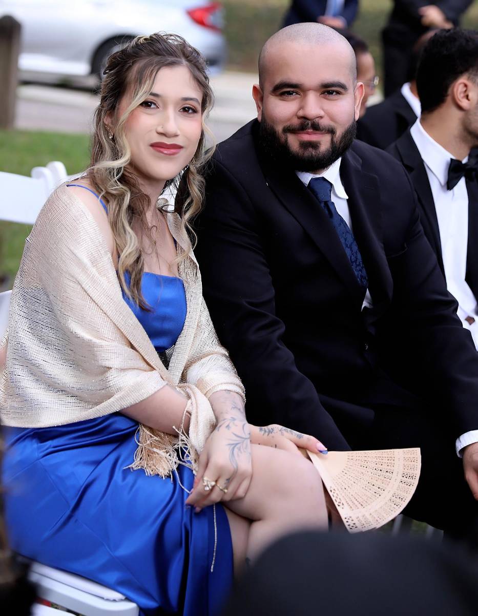 Melina Gaitinis y Jafeth Lazo.