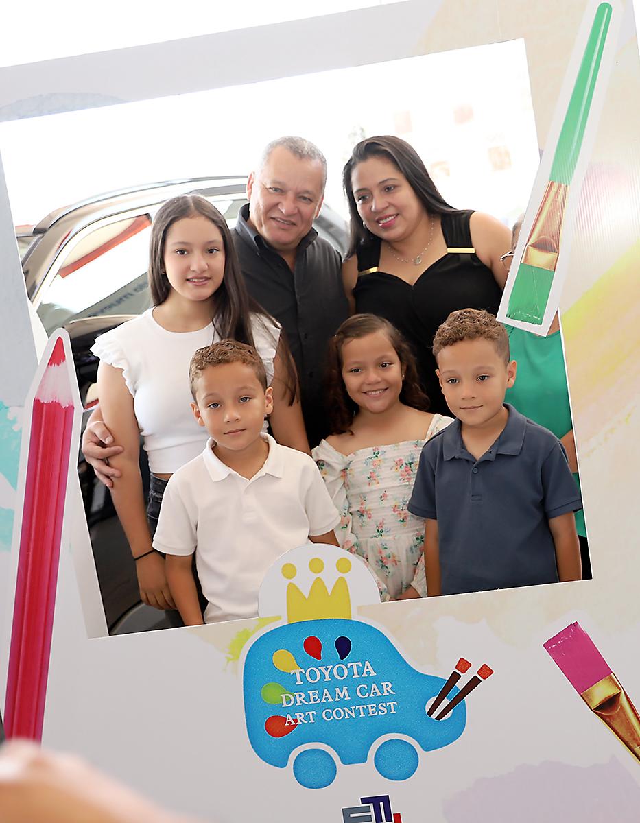 El concurso de arte “Toyota Dream Car” premia la imaginación futurista y el talento de la niñez hondureña
