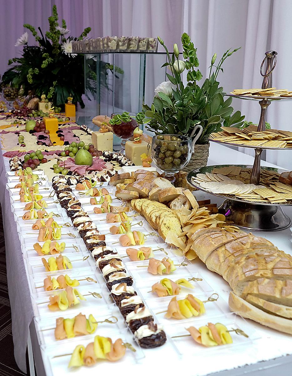 Mesas de charcutería estilo royal