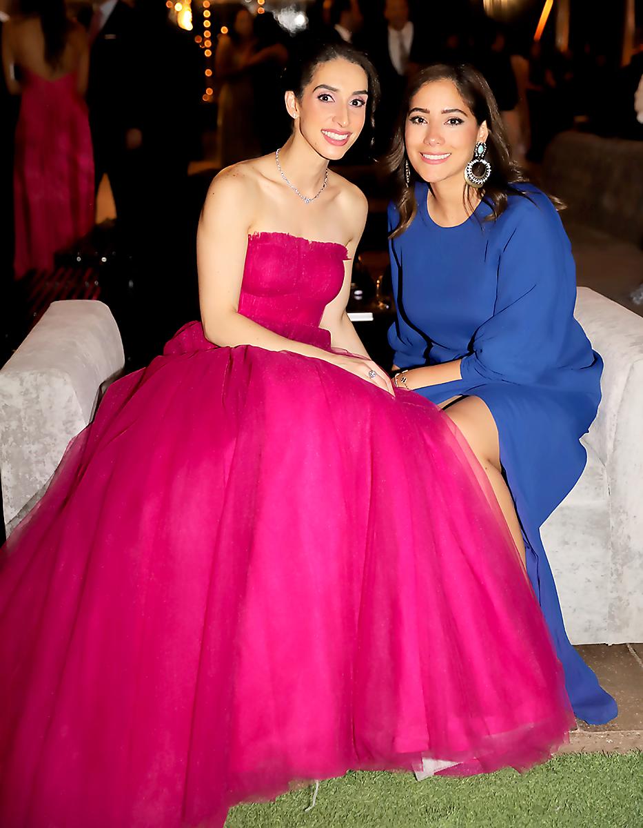 Loris Frech y Andrea Chang de Zablah