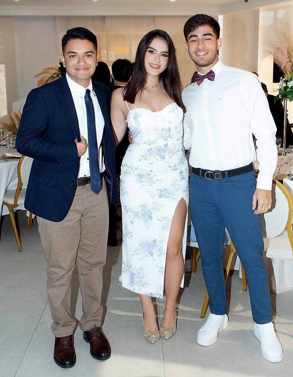 Jahir Matamoros, Viola Morí y Harry Soriano