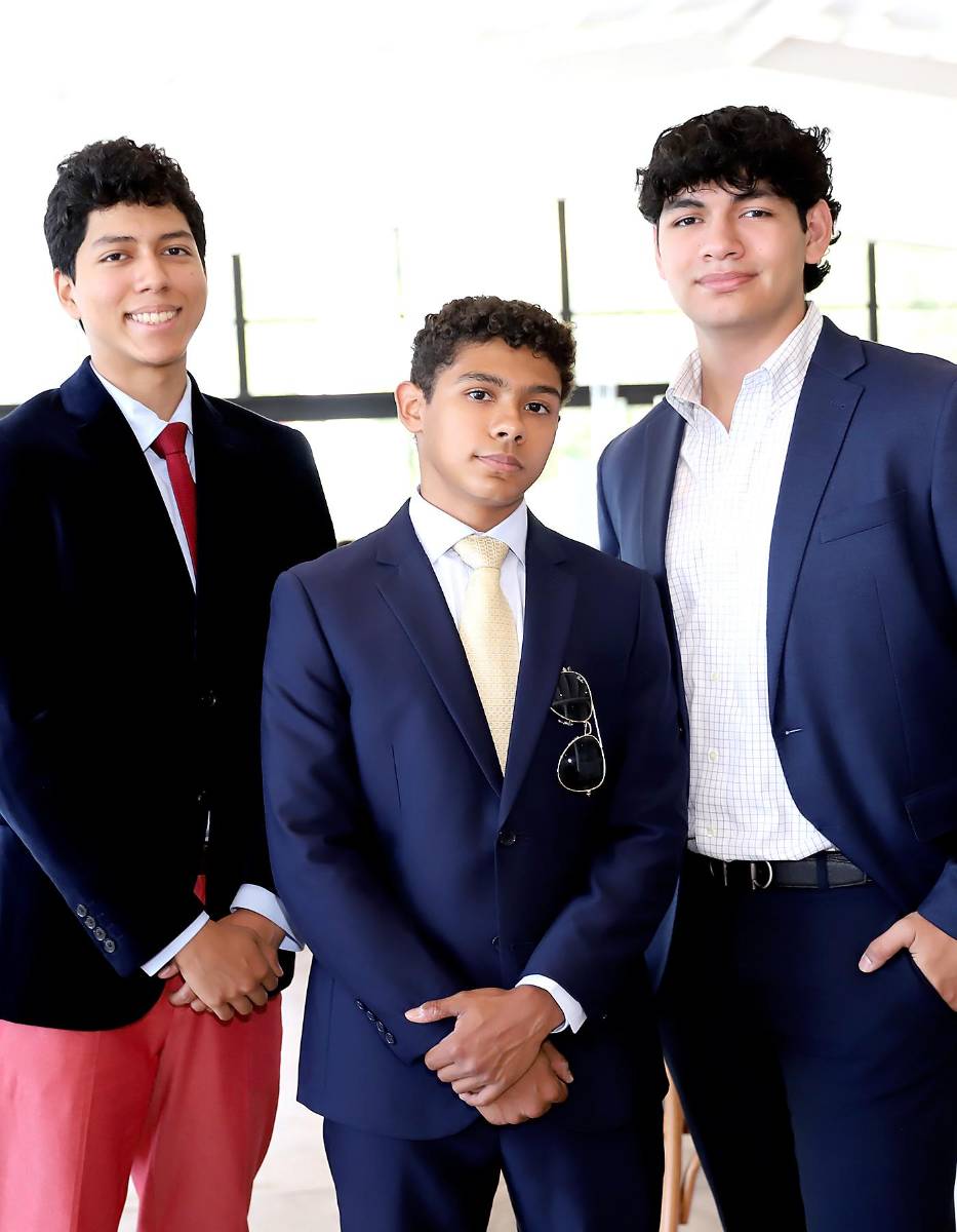 César Ponce, Jorge Reyes y Rodrigo García