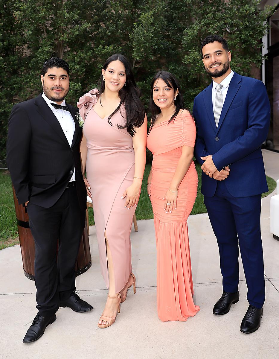 Así fue la boda de Michelle Clamer y Rolando Montero