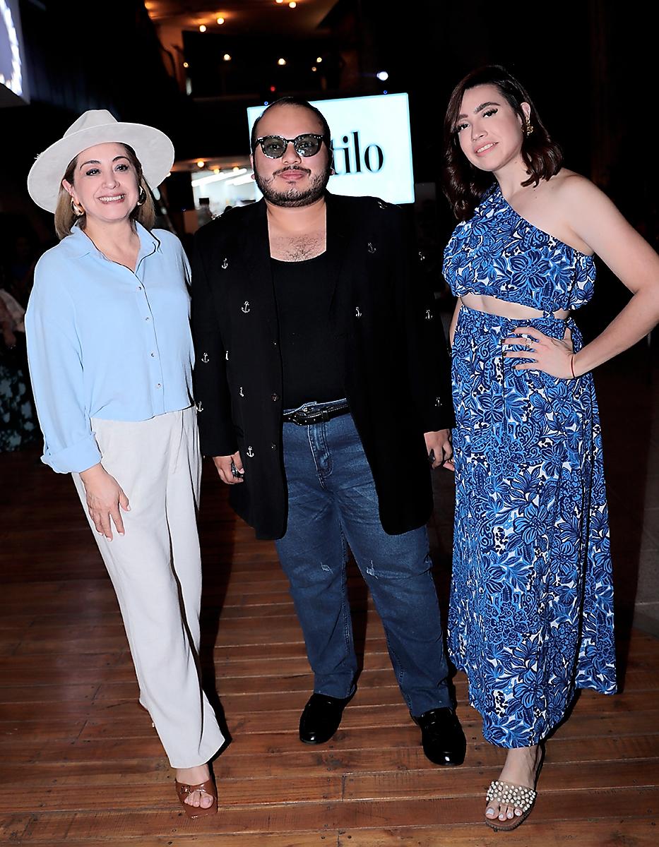 Maca, Israel Moreno y Gabriela Puerto.