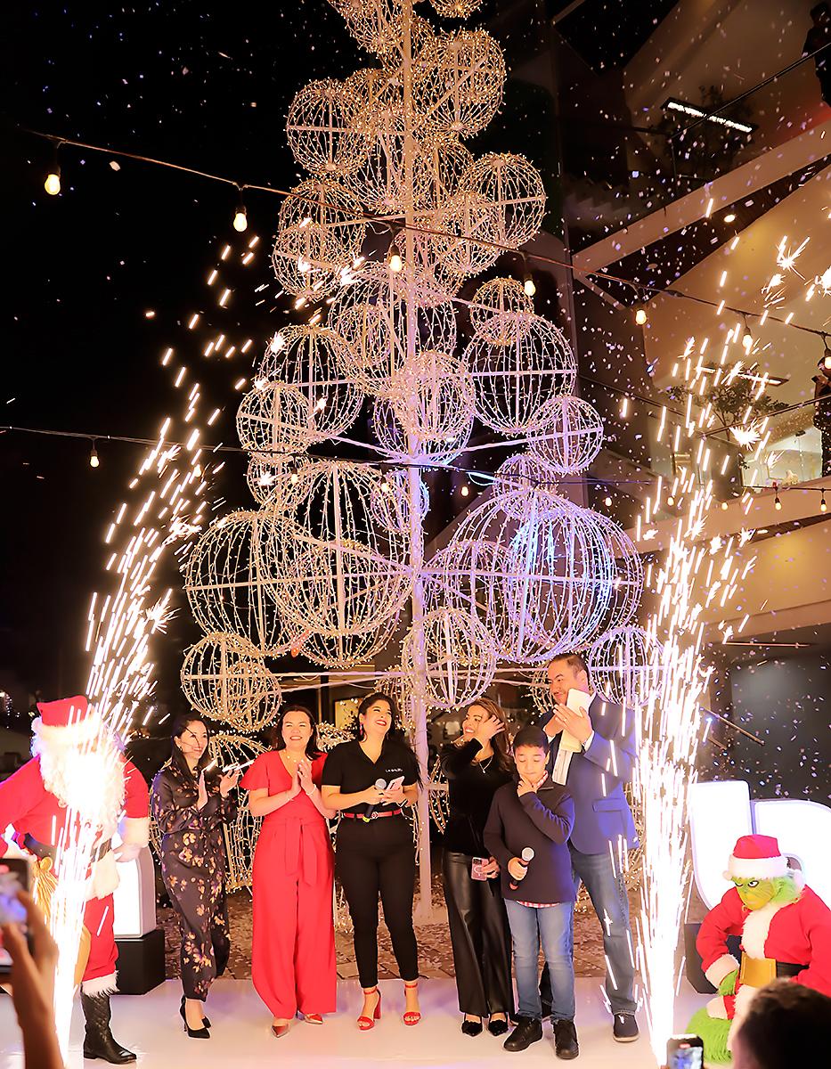 Encendida del Árbol de Navidad de Banco Atlántida en La Galería