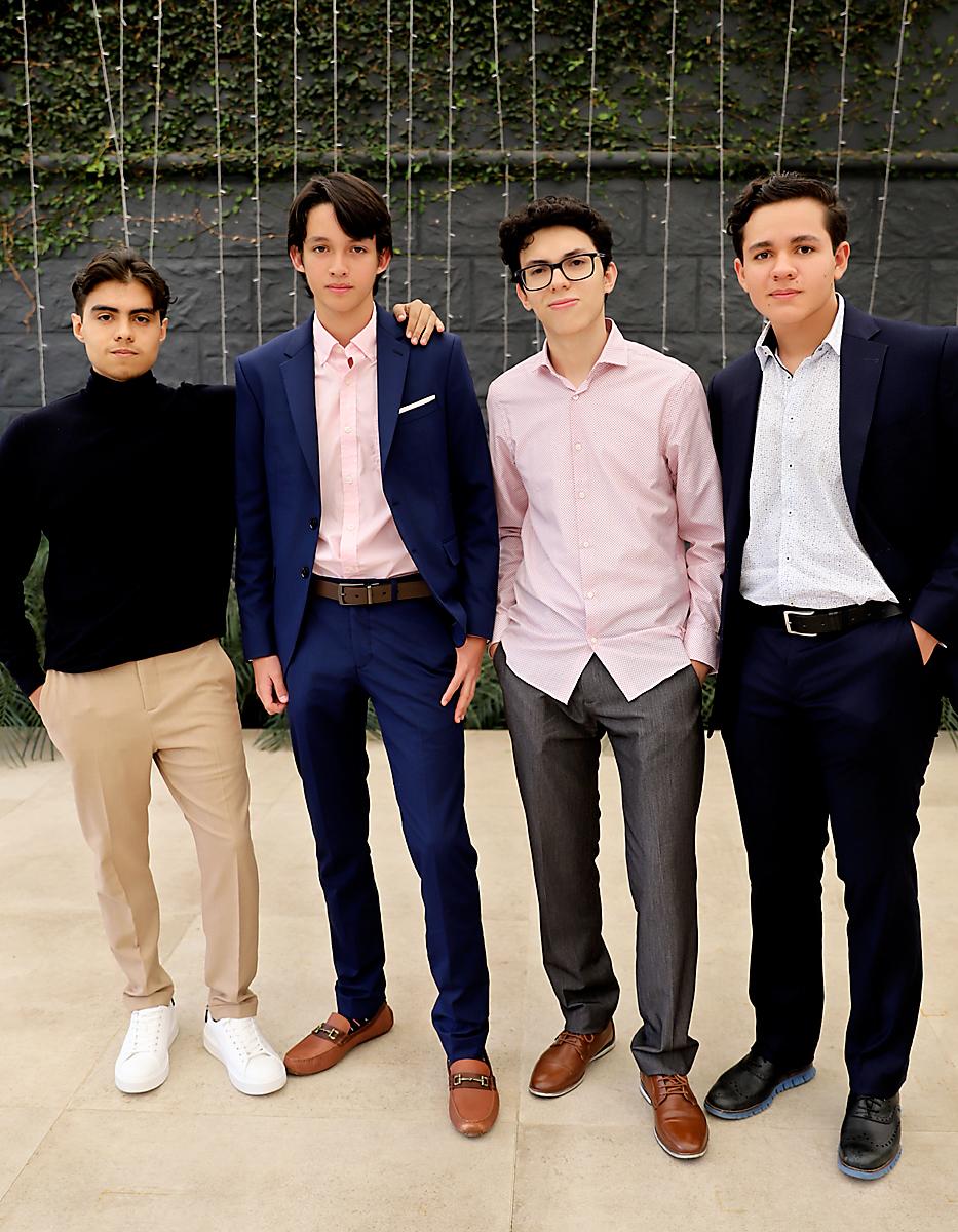 Harry Bock, Alejandro Dias, Carlos Soto y Luis Fernando Lagos