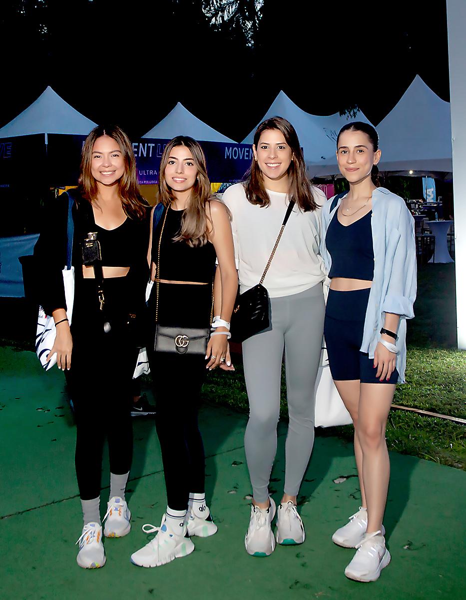 Mariana León, Brenda Rodríguez, Michelle Marsan y Alicia Rodríguez.