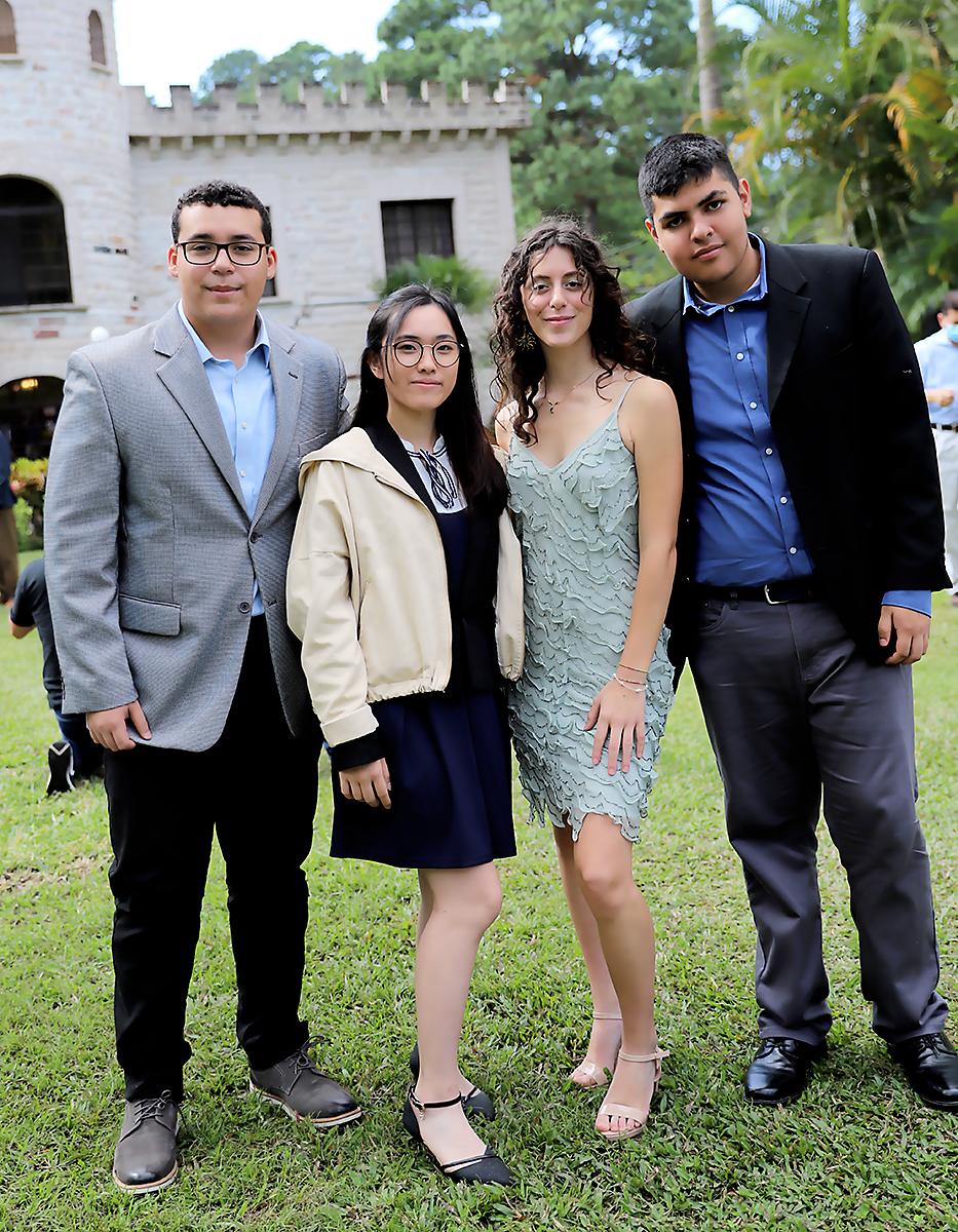 Luis Navarrete, Jing Jing Tan Woo, Sara de Zordo y Joel López