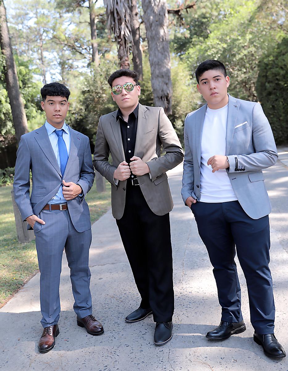 Mathyas Barahona, Fernando López, Wilmer Rodríguez.