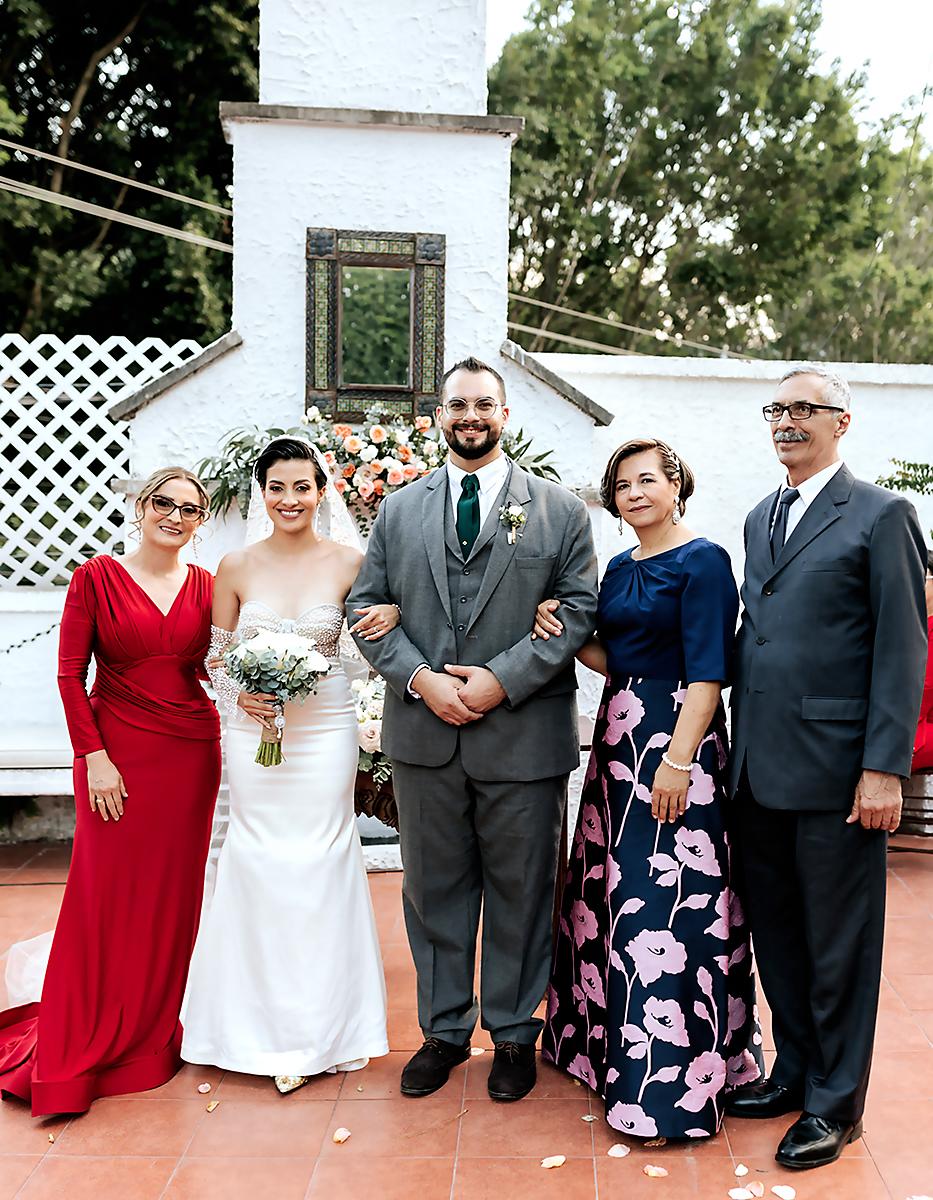 Xiomara Valladares, Paola Jiménez, Octavio Zavala, Norma Carranza y Octavio Zavala Bowker