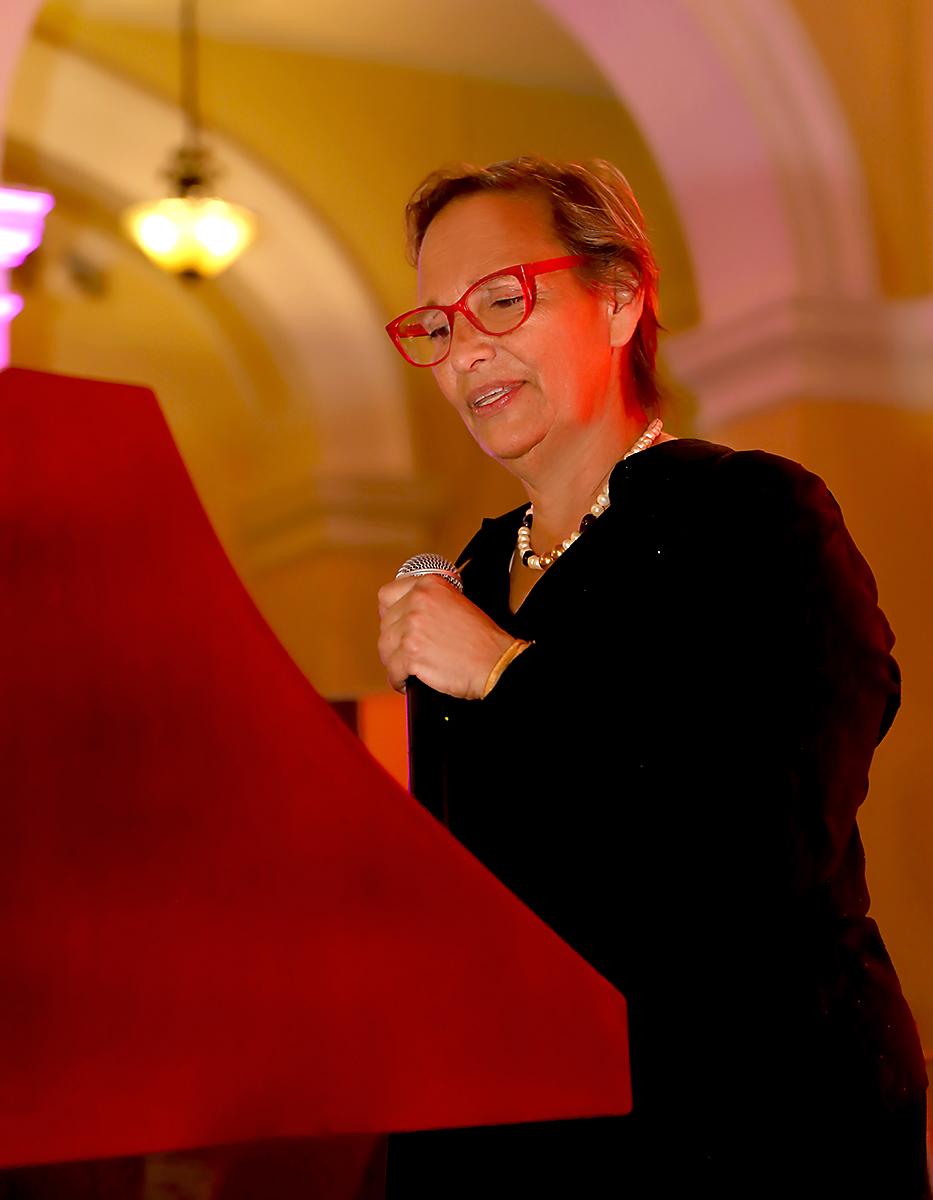 Eva Carolina Gómez Mannheim, directora del Museo para la Identidad Nacional (MIN) de Honduras.
