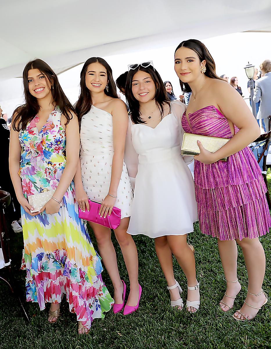 Andrea Díaz, Viviana Cardona, Pilar Montes y Marianne Sabat