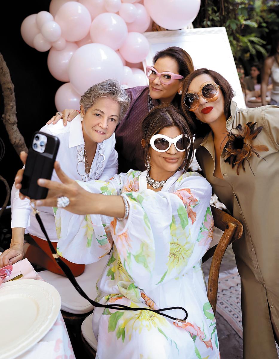 Eleonora Ortez, Pía Pastor, Viveca Genoese y Blanca Bendeck