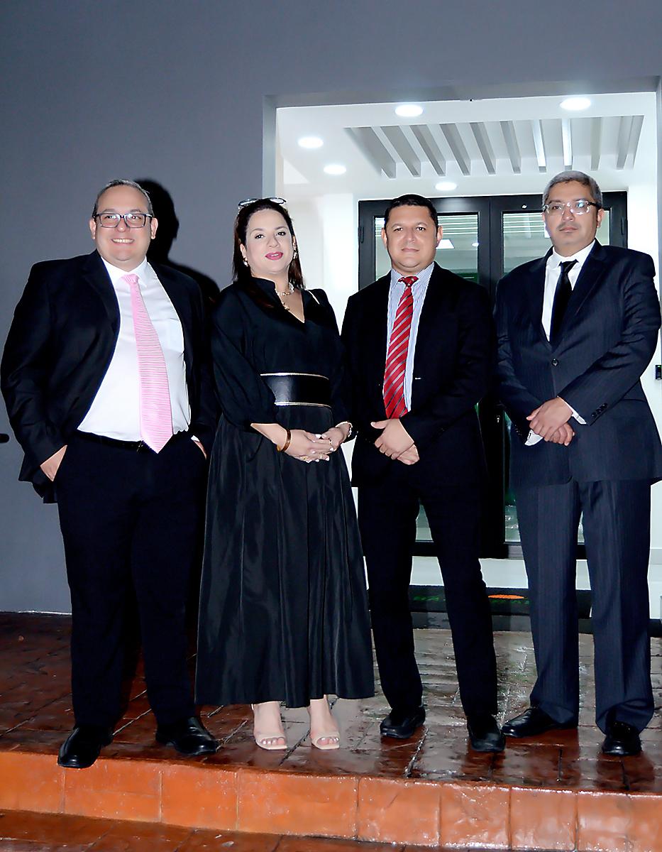 Ramiro Ramos, Sofía Cortez, Jaciel Laínez y José Álvarez.