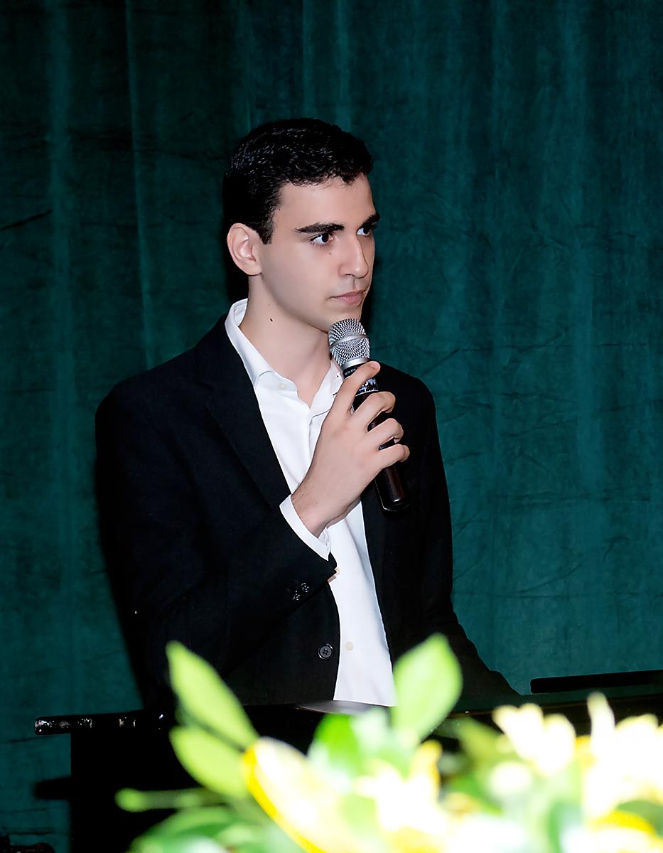 Roberto Perdomo, presidente de la clase.