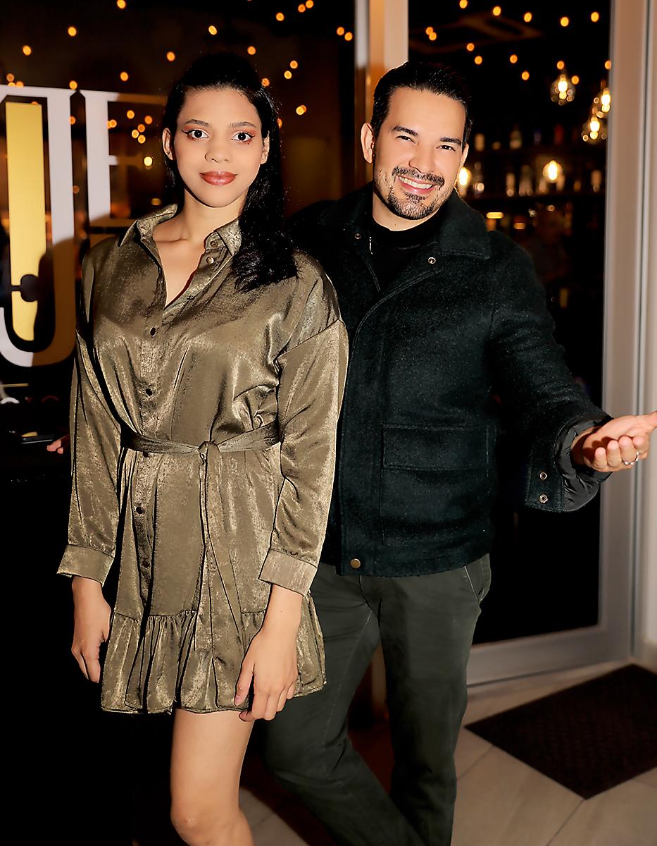 Sofía Carrasco y Elton Morazán