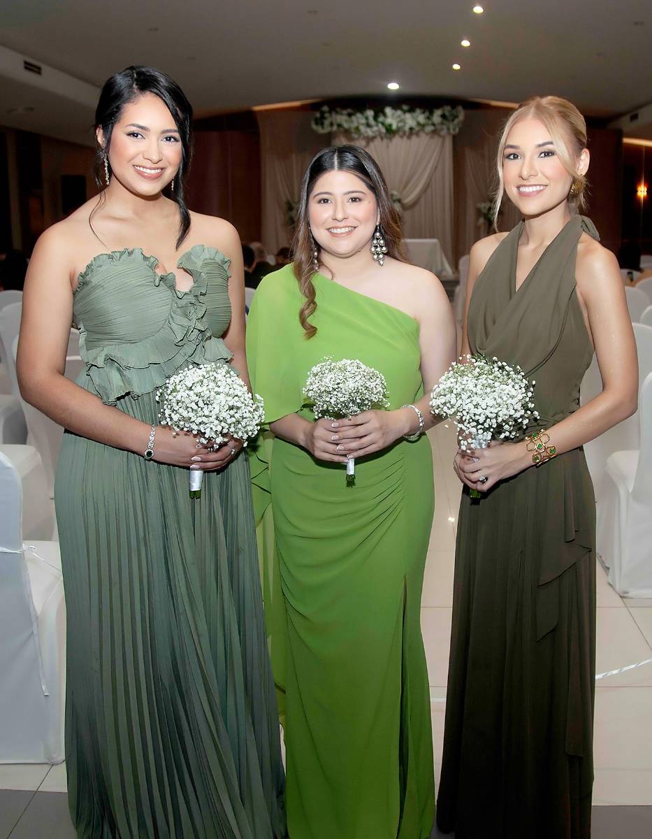 Clara Murillo, Ely Boden y Melanie Amaya