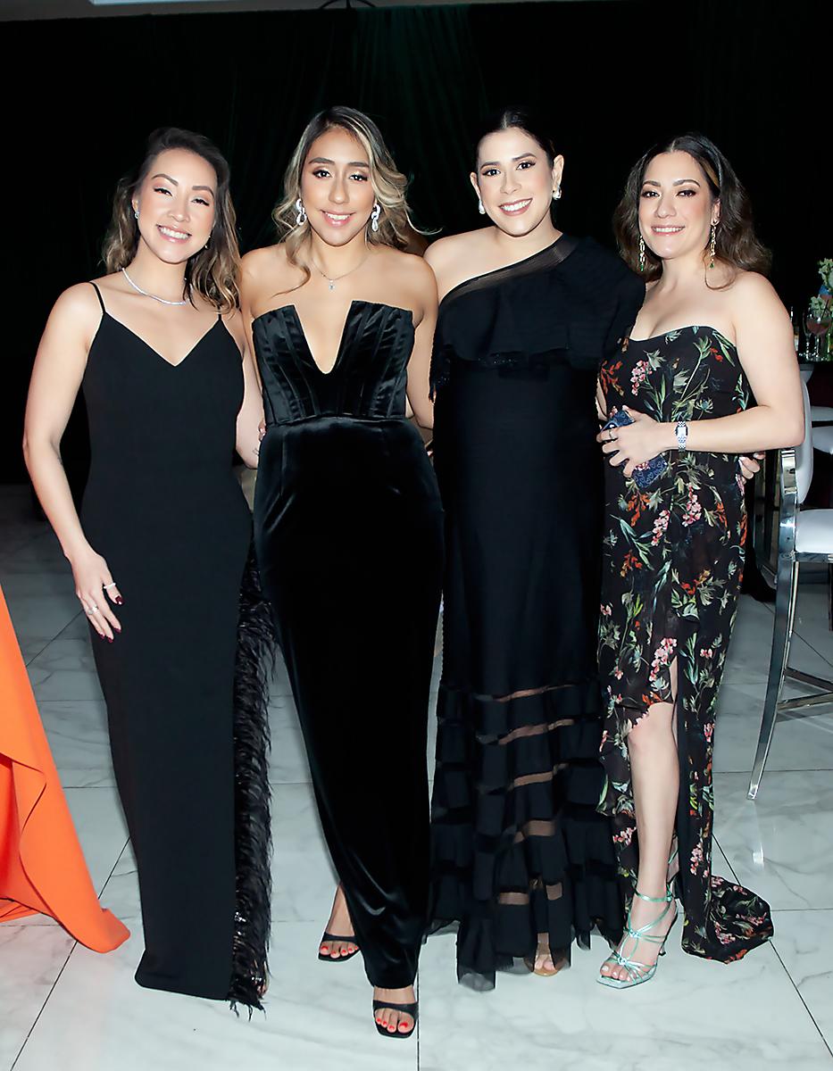 Loany Ham, Isabella Espinal, Michelle Marsan y Gabriela Handal.